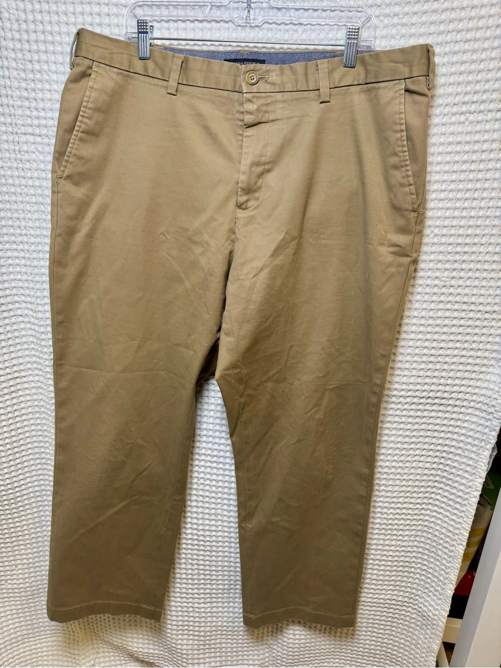 Banana Republic Tan Cotton Chinos - Straight Fit